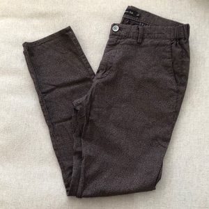 Massimo Dutti Brown Tweed Style Pants Men’s Size 32